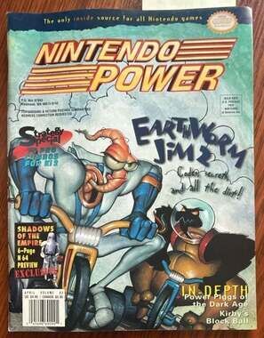 Nintendo Power Magazine Volume 83 April 1996 Earthworm Jim 2 (63)